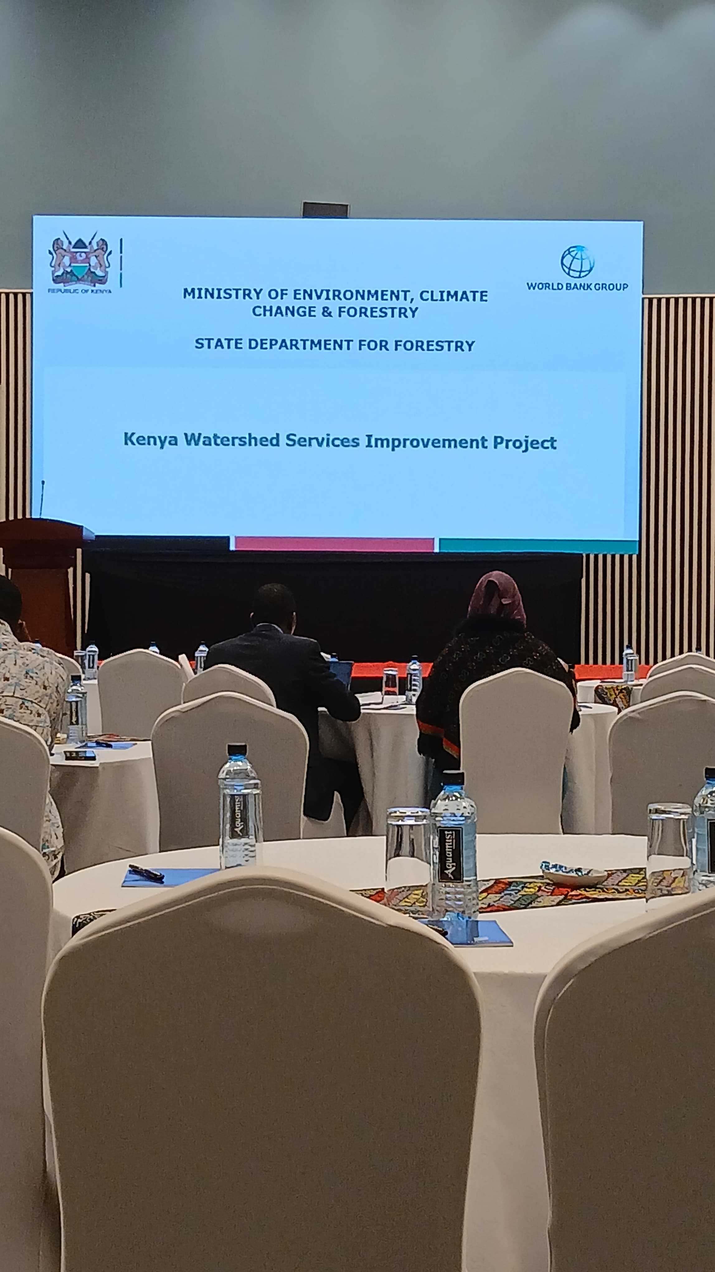 Panel conference in session